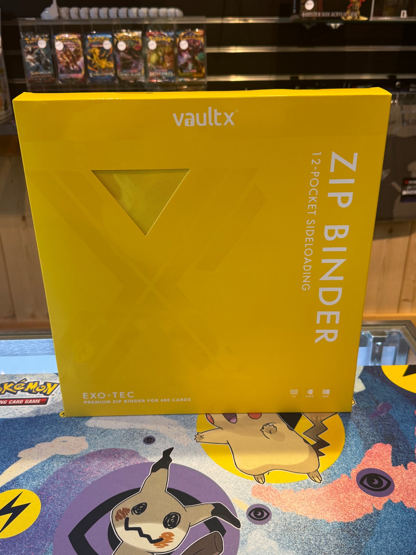 Vault-X 12 Pocket Binder (Yellow)