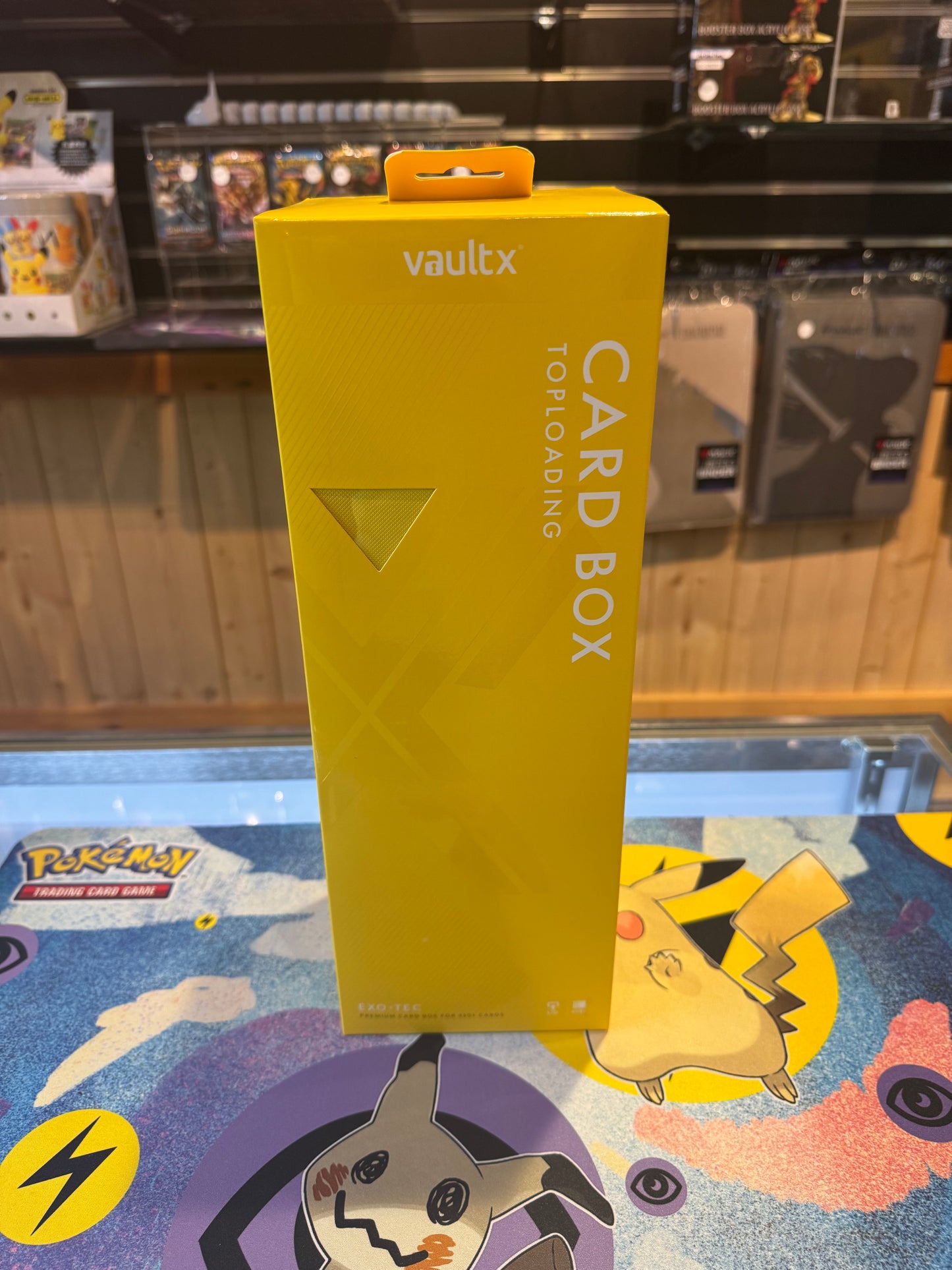 Vault-X Exo Tec Card Box (Yellow)
