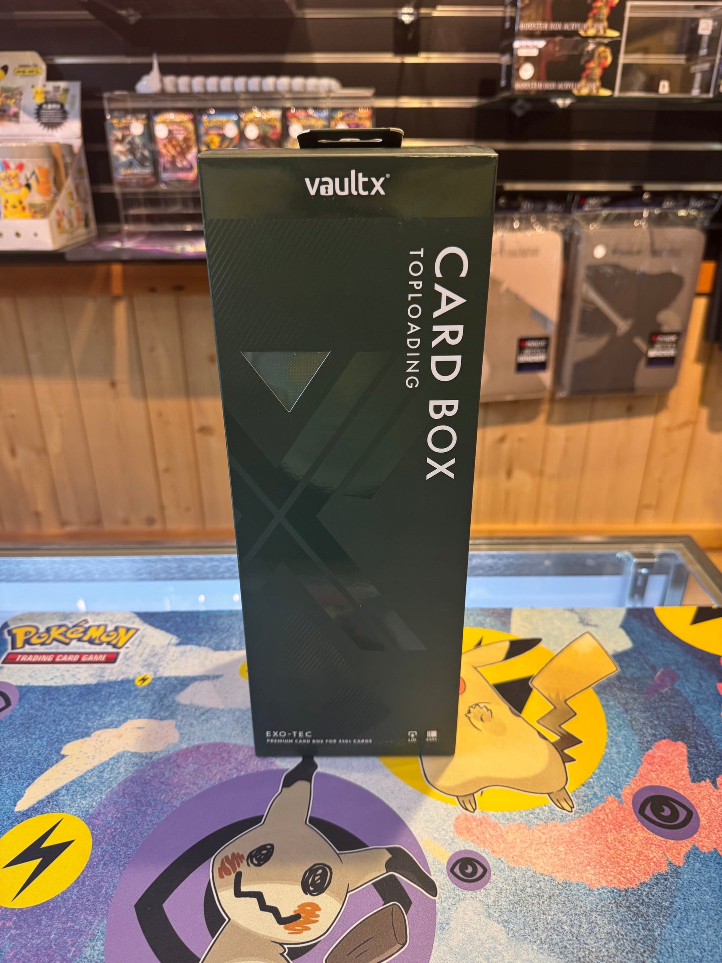 Vault-X Exo-Tec Card Box (Green)