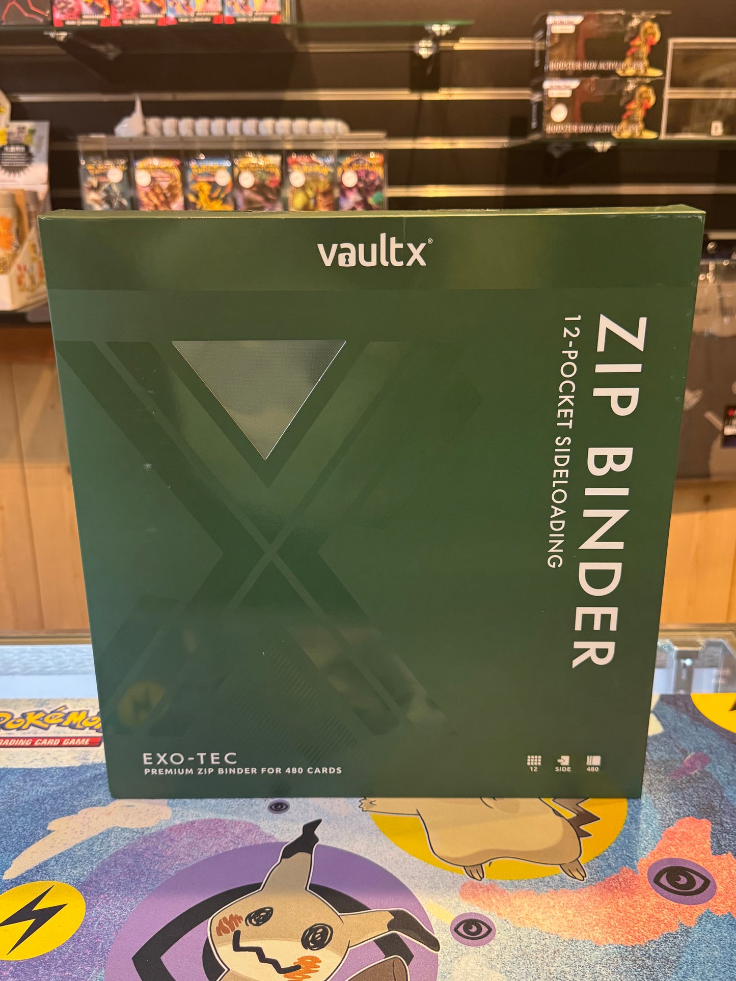Vault-X 12 Pocket Binder (Green)