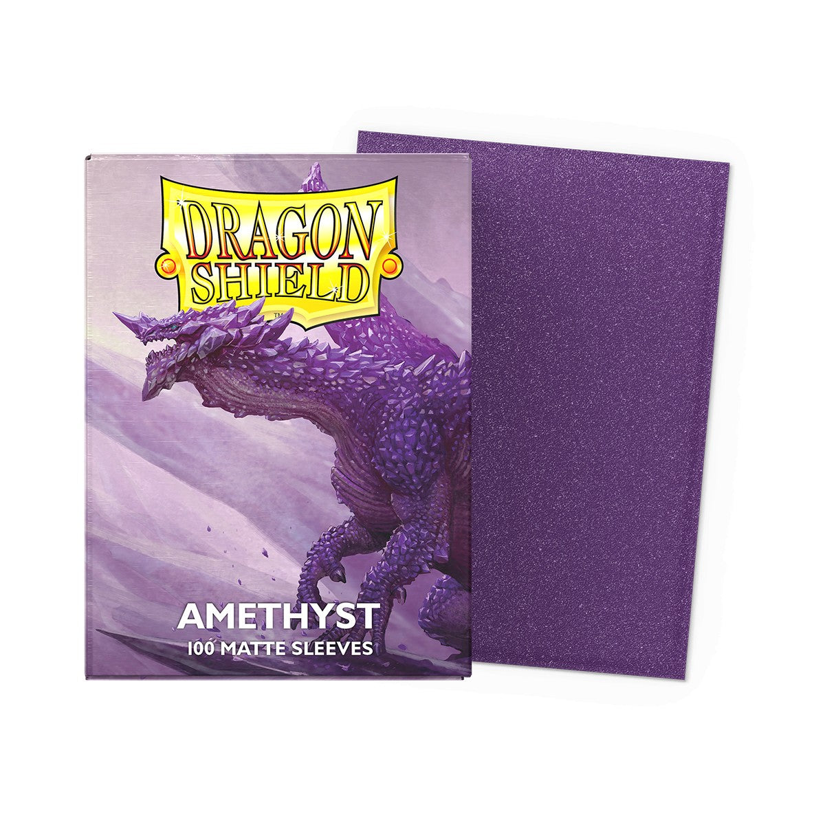 Dragon Shield Sleeves - Standard Matte - Amethyst