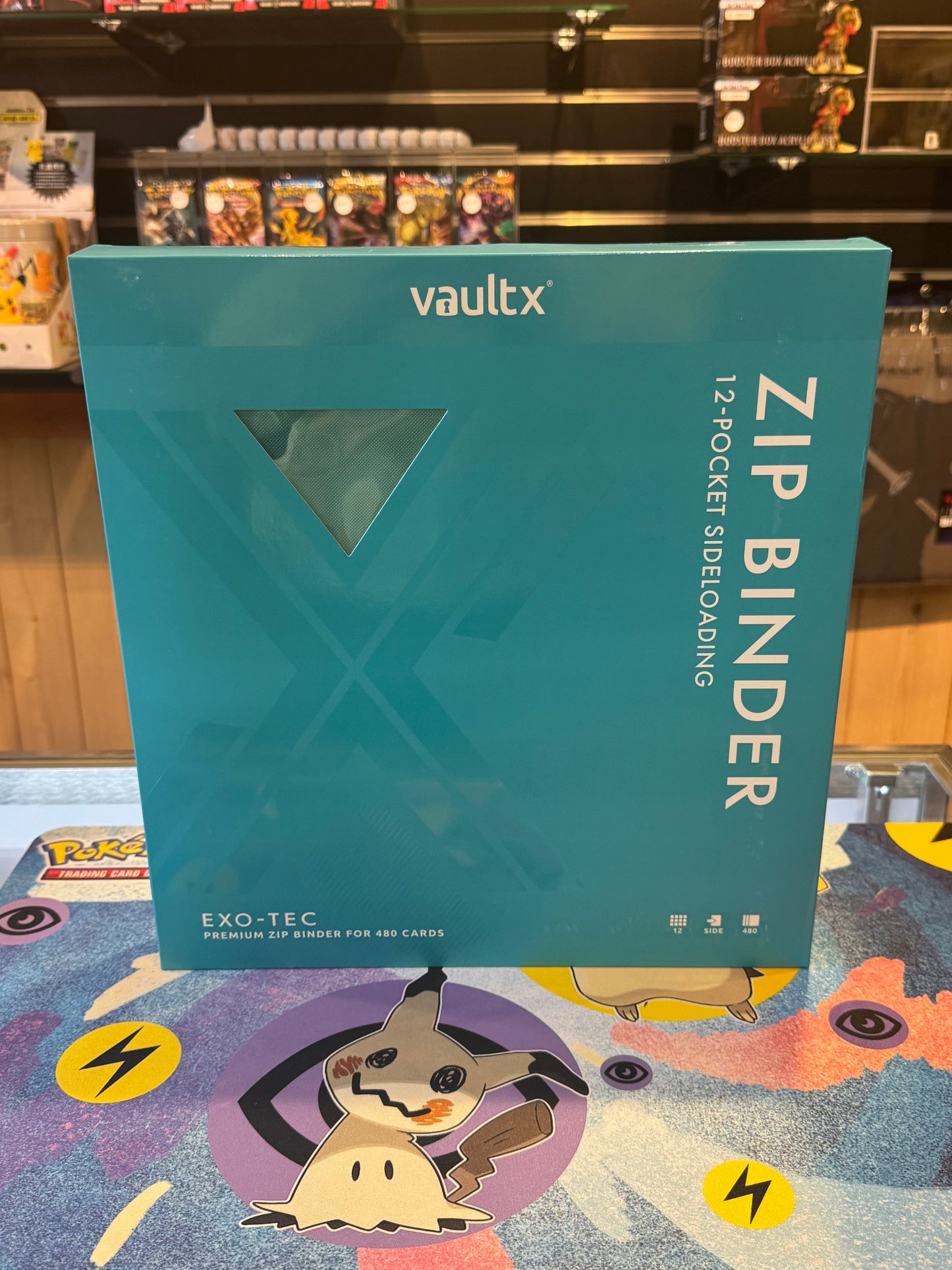 Vault-X 12 Pocket Binder (Aqua)
