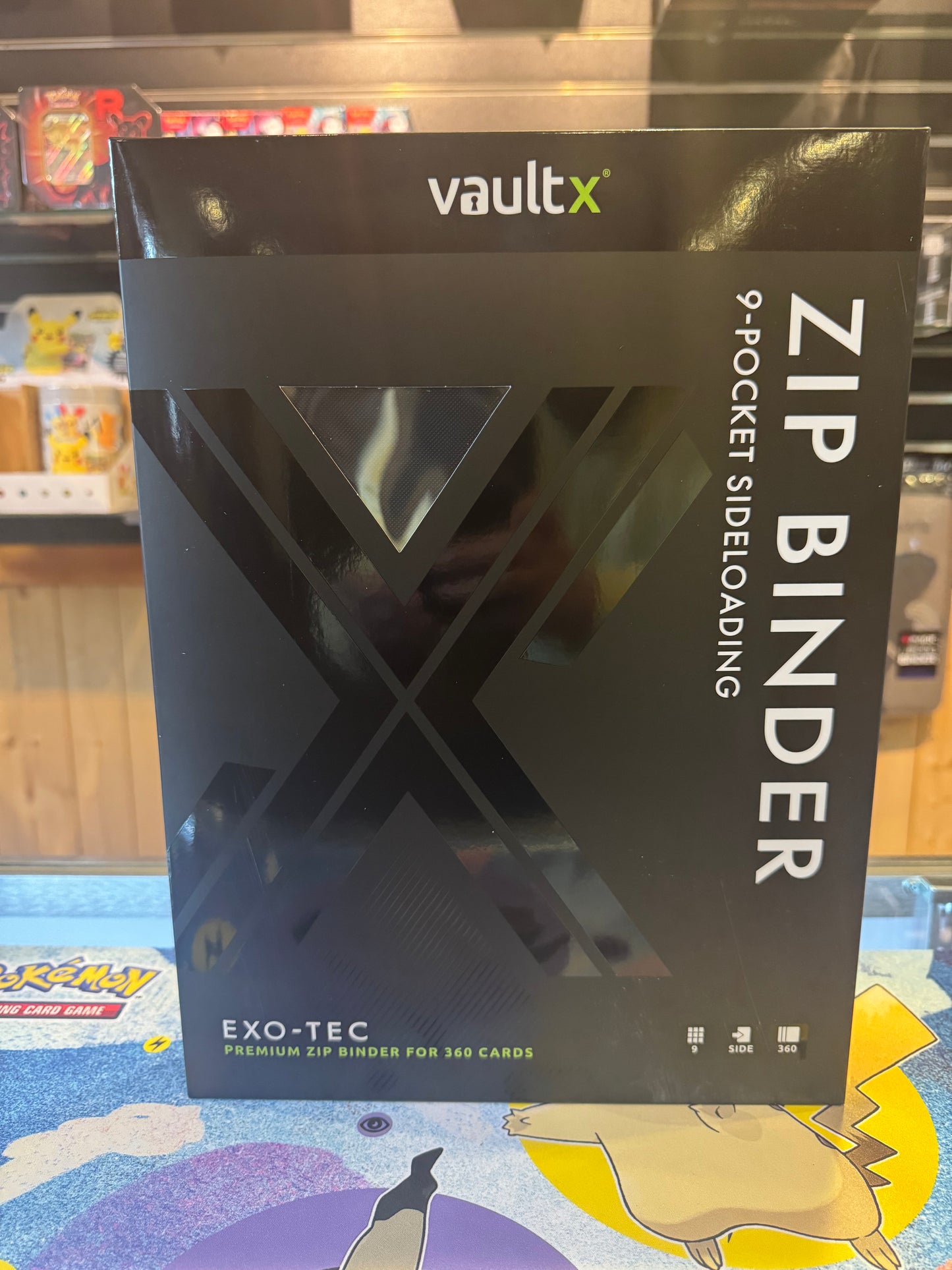 Vault-X 9 Pocket Binder (Black)