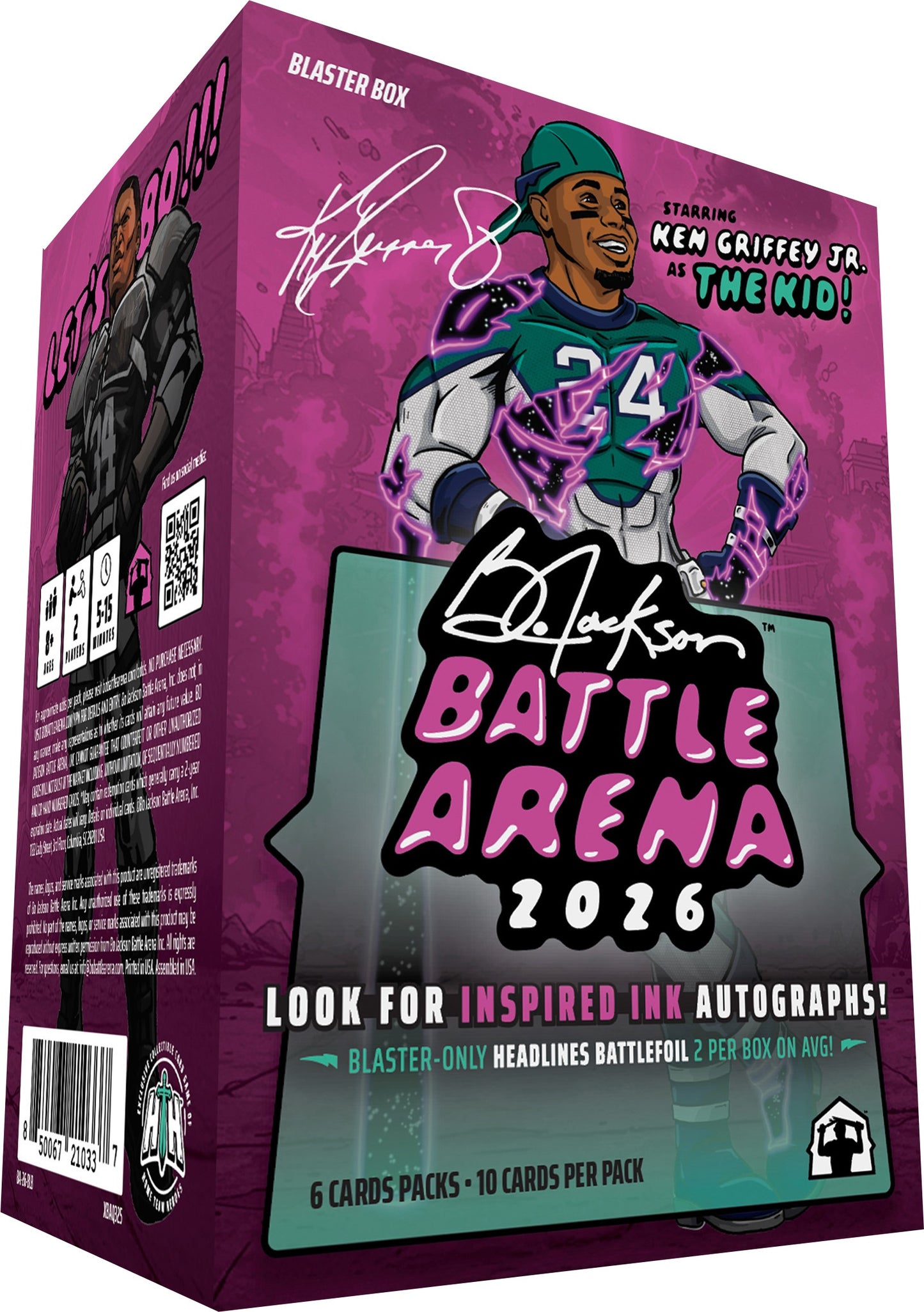 Bo Jackson's Battle Areana 2026 Blaster Box