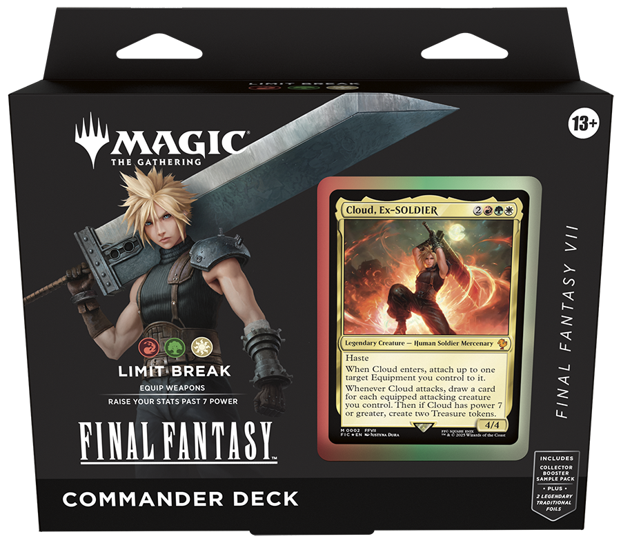 Magic The Gathering - Final Fantasy Limit Break Commander Deck