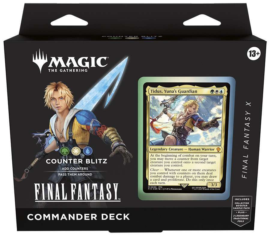 Magic The Gathering - Final Fantasy Commander Deck - Set Of 4 (Pre-Order)