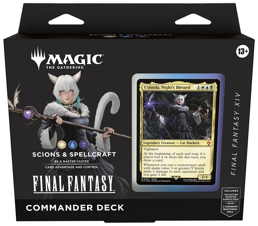 Magic The Gathering - Final Fantasy Commander Deck - Set Of 4 (Pre-Order)