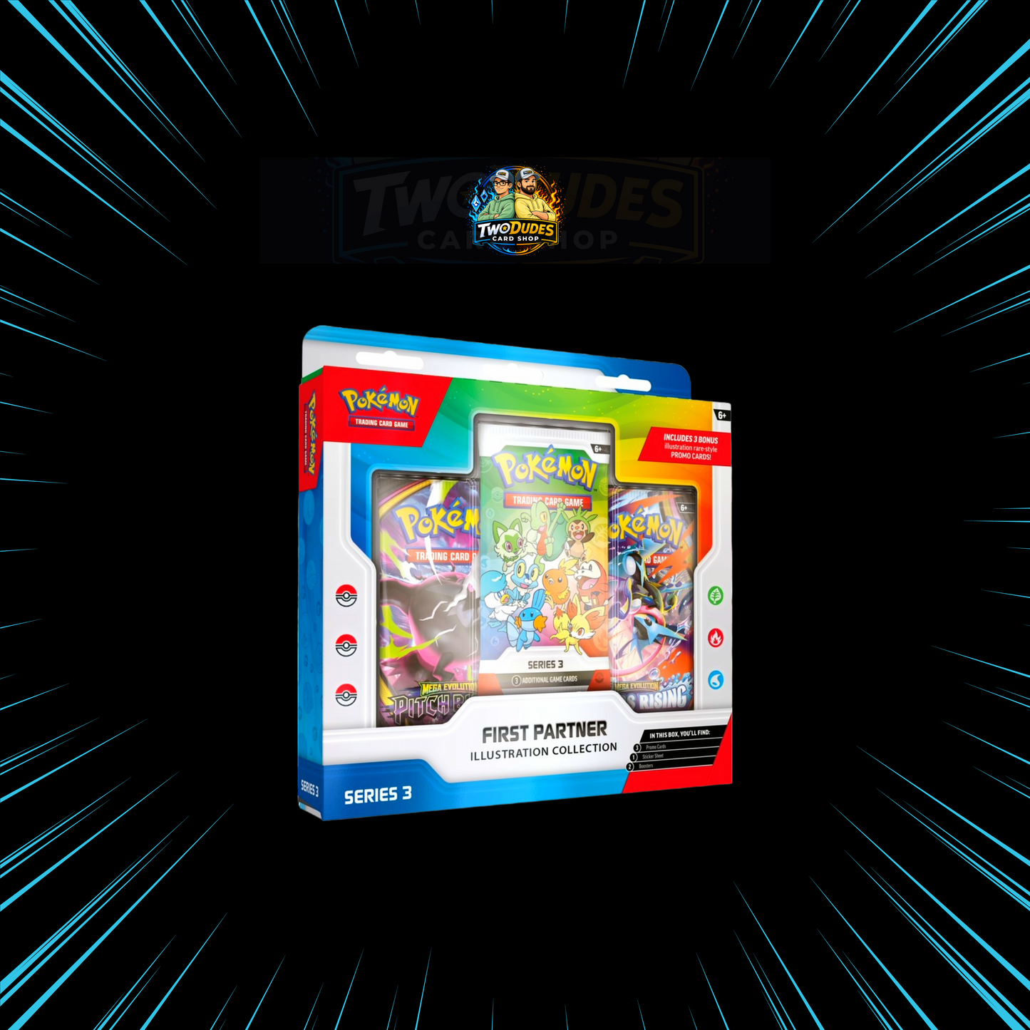 Pokemon TCG - First Partner Series 3 Collection Box (Limit 1 - Store Pickup Only)