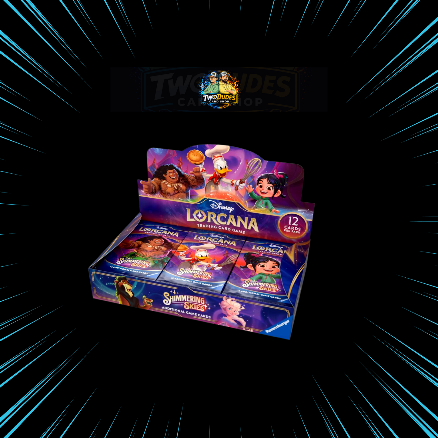 Disney Lorcana - Shimmering Skies Booster Bundle ( Limit 1 )