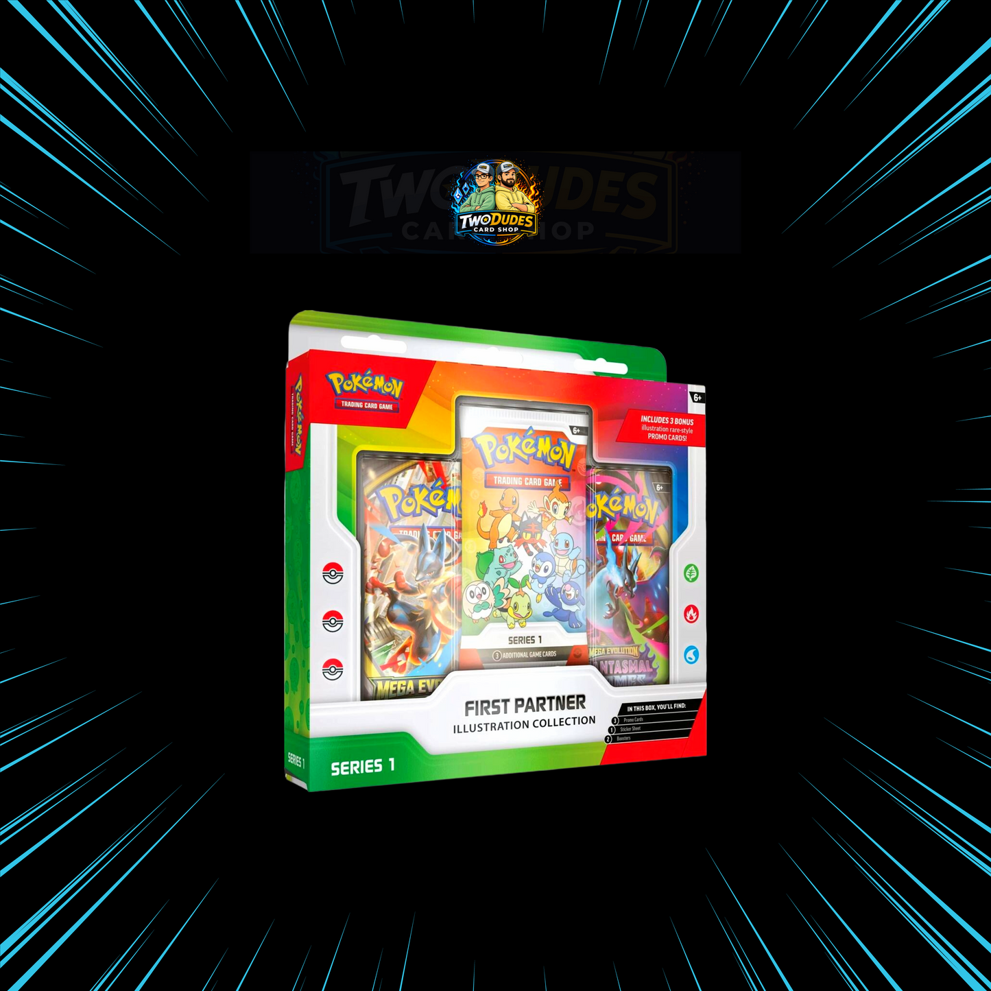 Pokemon TCG - Series 1 First Partner Illustration Box