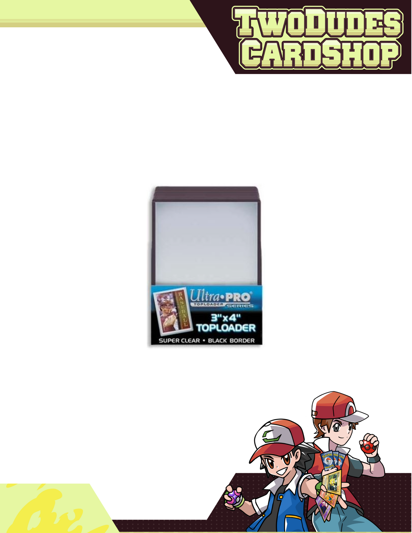 UltraPro 3 x 4 in Top loaders