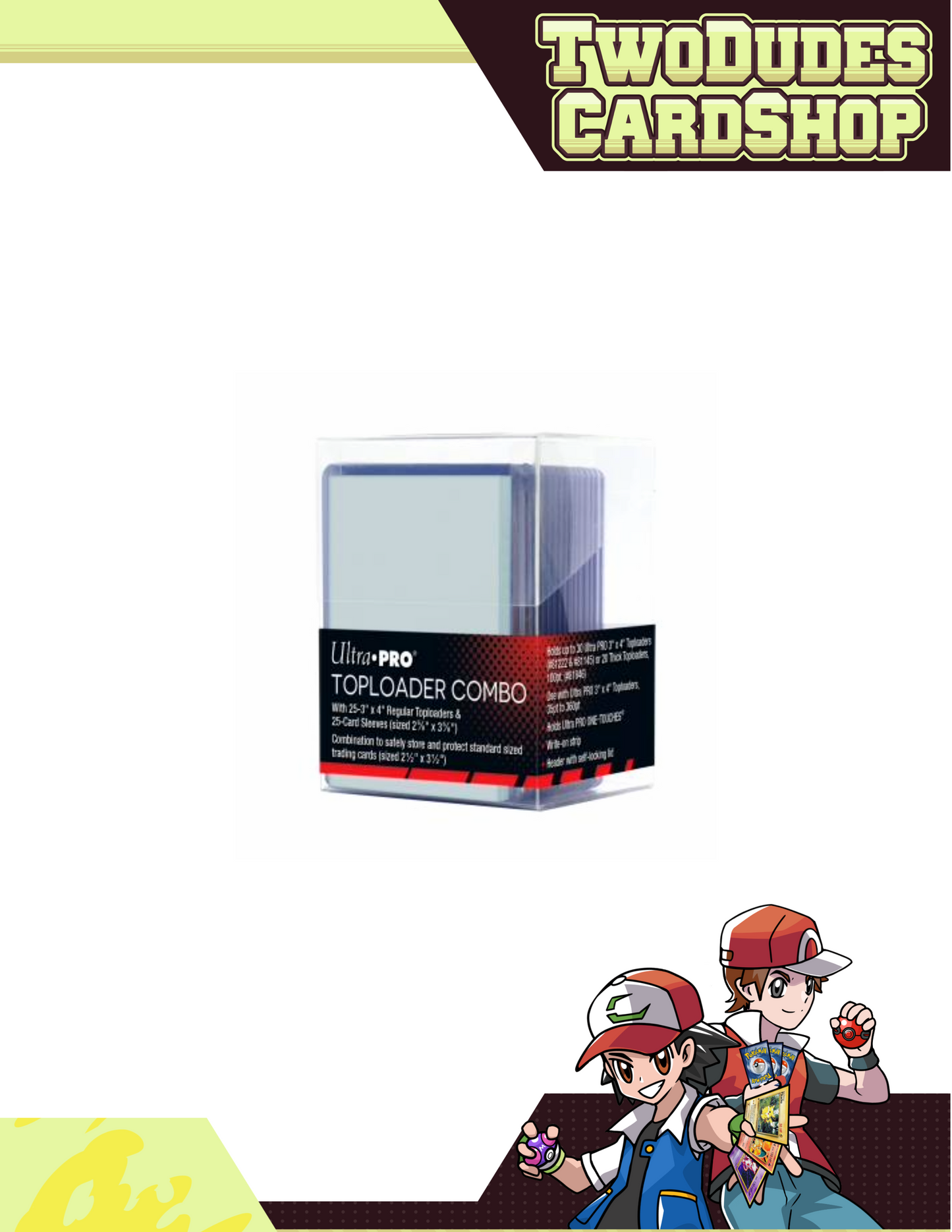 UltraPro Top Loader/Card Sleeve Combo Box