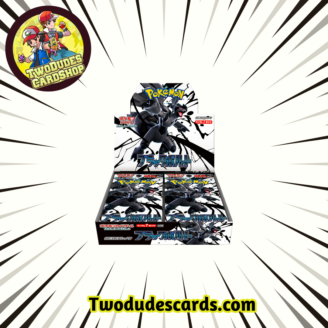 Pokémon TCG - Black Bolt Japanese Booster Box