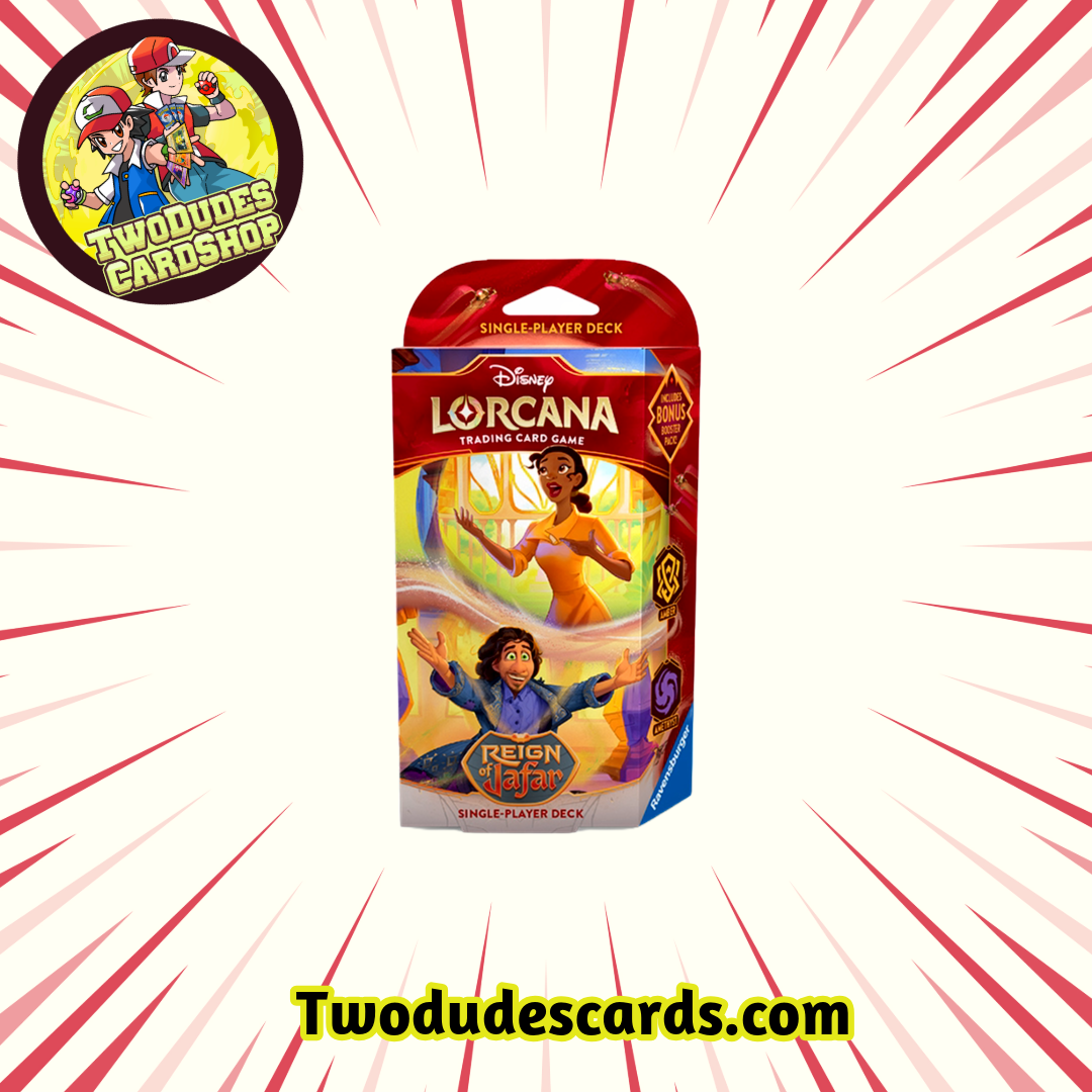 Disney Lorcana - Reign Of Jafar Starter Deck (Amber & Amethyst)
