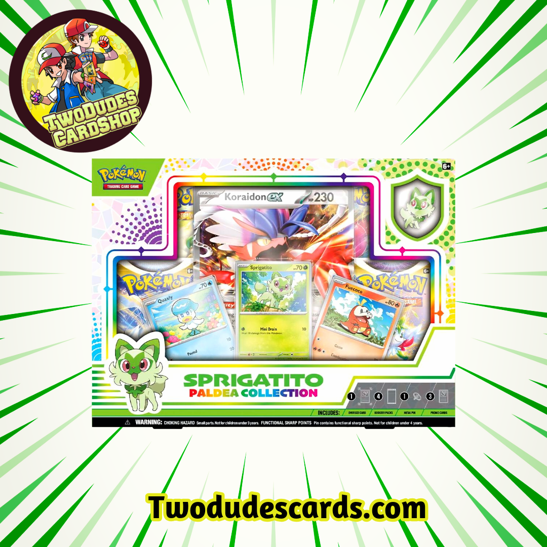 Pokemon TCG - Paldea Collection - Sprigatito & Koraidon