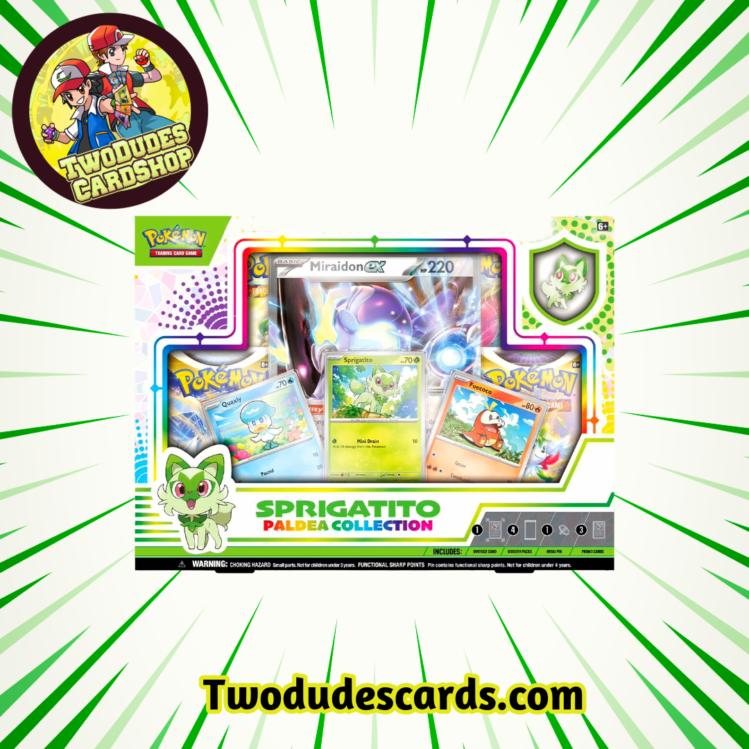 Pokemon TCG - Paldea Collection - Sprigatito & Miraidon