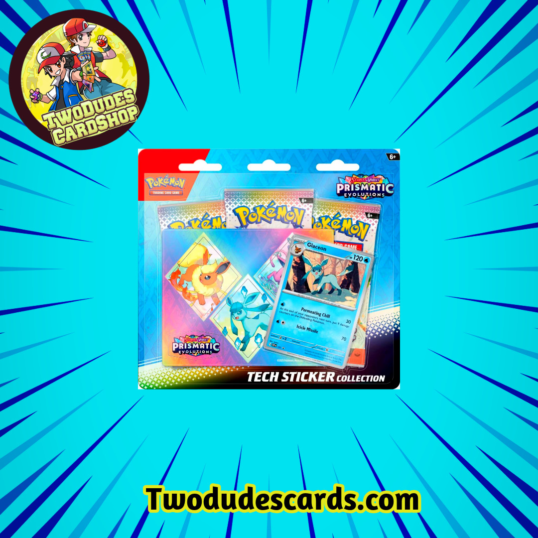 Pokemon TCG - Prismatic Evolutions Tech Sticker Collection (Glaceon)