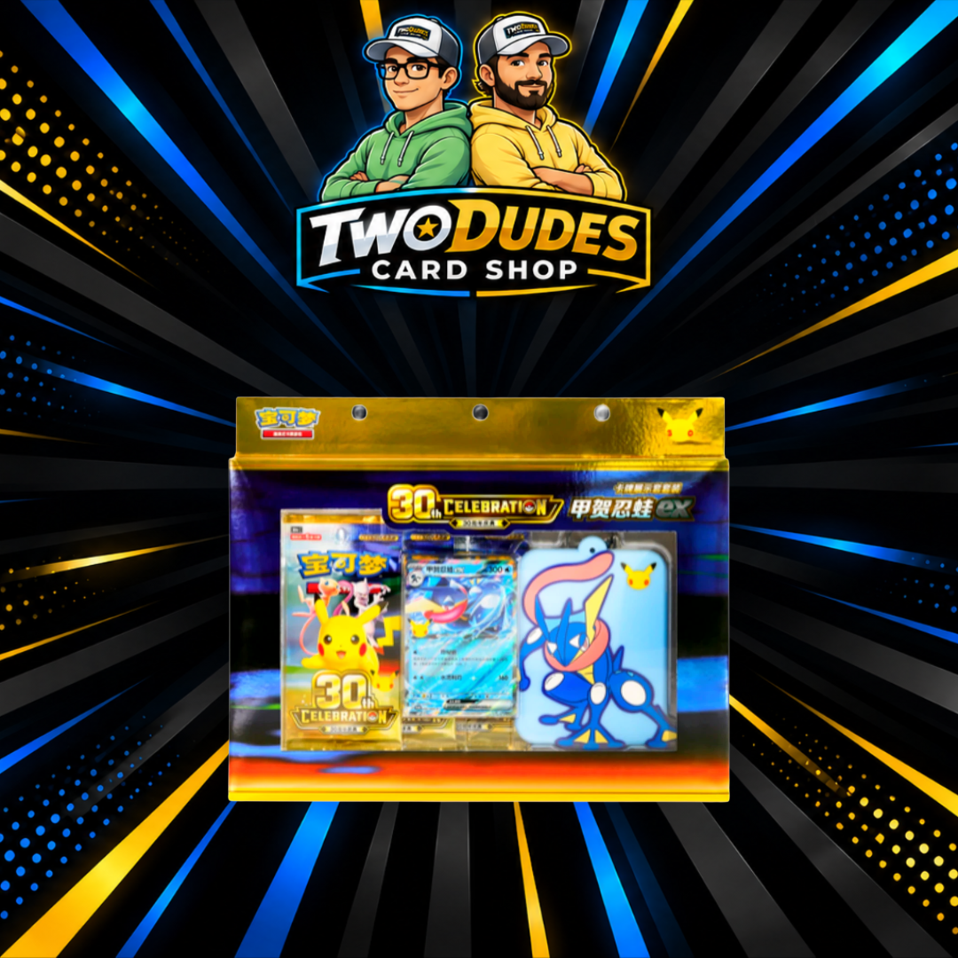 Pokemon TCG - 30th Anniversary Greninja Card Display Set (Chinese)
