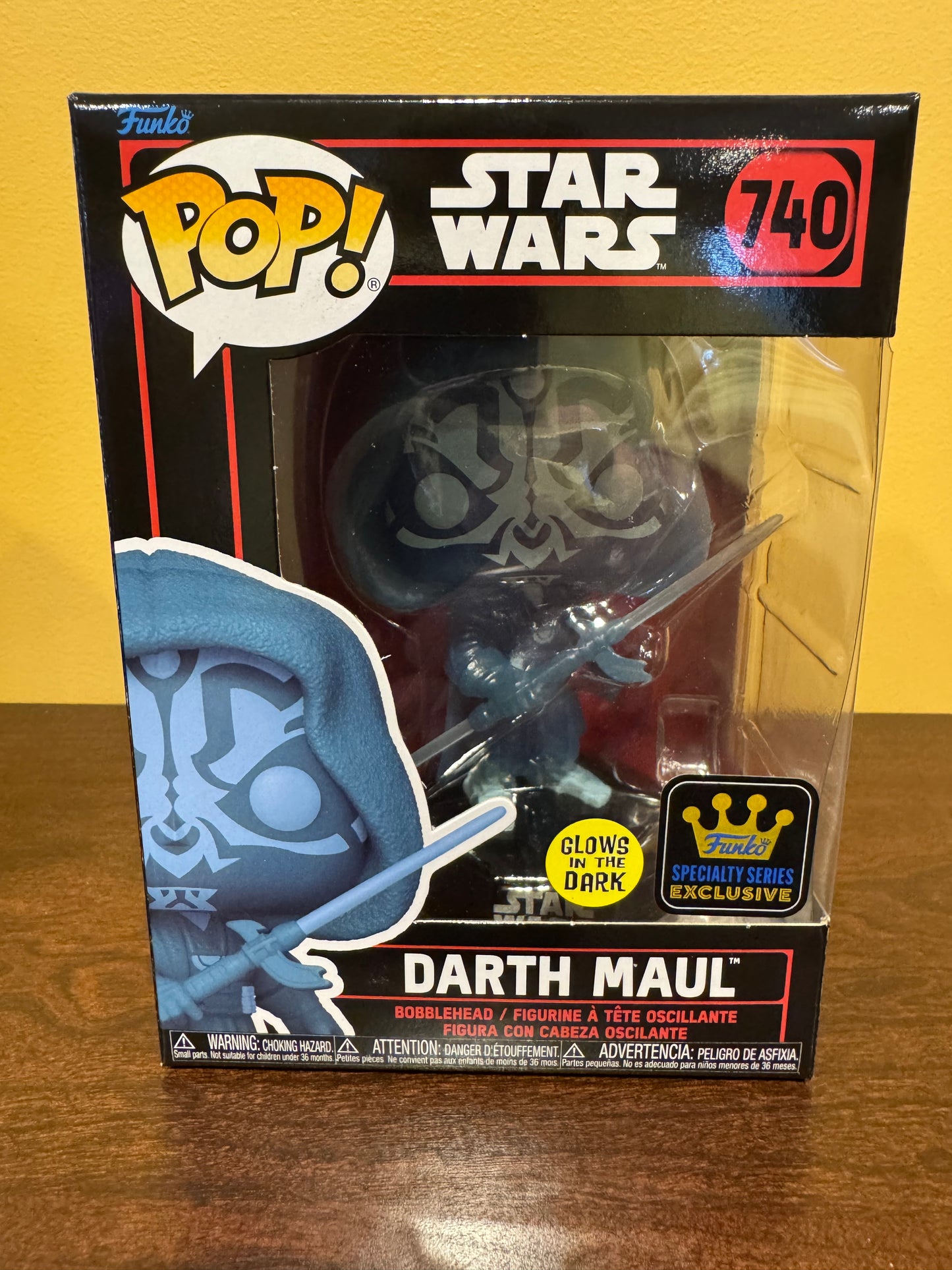 Funko Pop - Star Wars - Darth Maul (Glow In The Dark) # 740