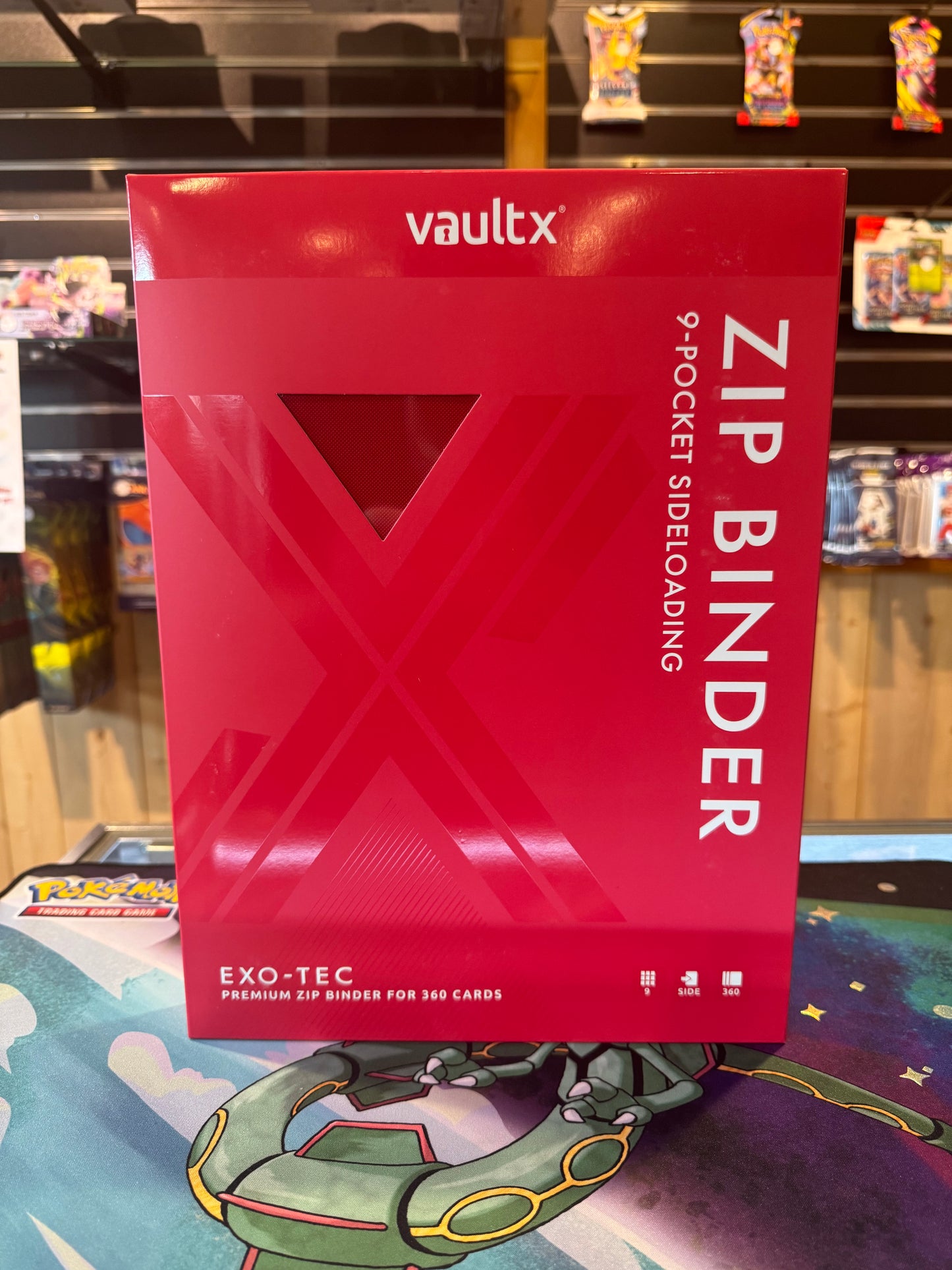 Vault-X 9 Pocket Binder (Red)