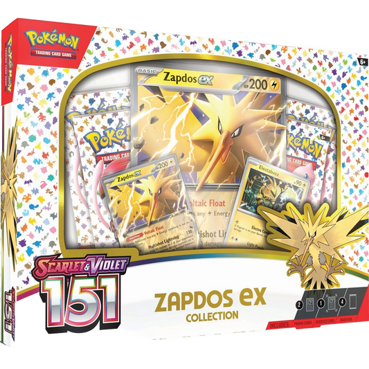 Pokemon TCG - 151 - Zapdos Ex Collection Box