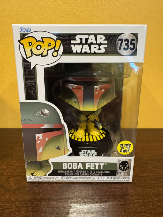 Funko Pop - Star Wars - Boba Fett (Glow In The Dark) #735