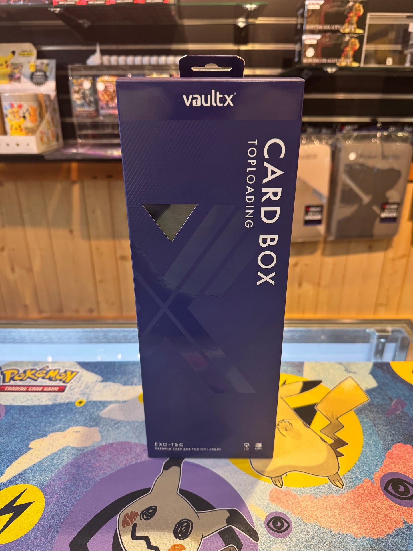 Vault-X Exo-Tec Card Box (Blue)