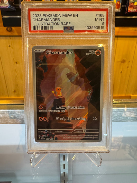 Pokémon TCG - Pokémon 151 Charmander IR PSA 9