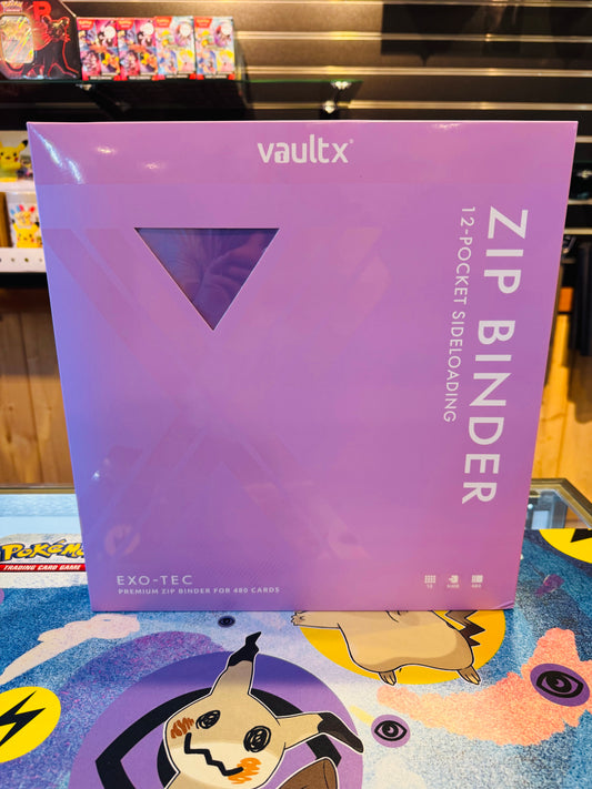 Vault-X 12 Pocket "Just Purple" Edition Binder