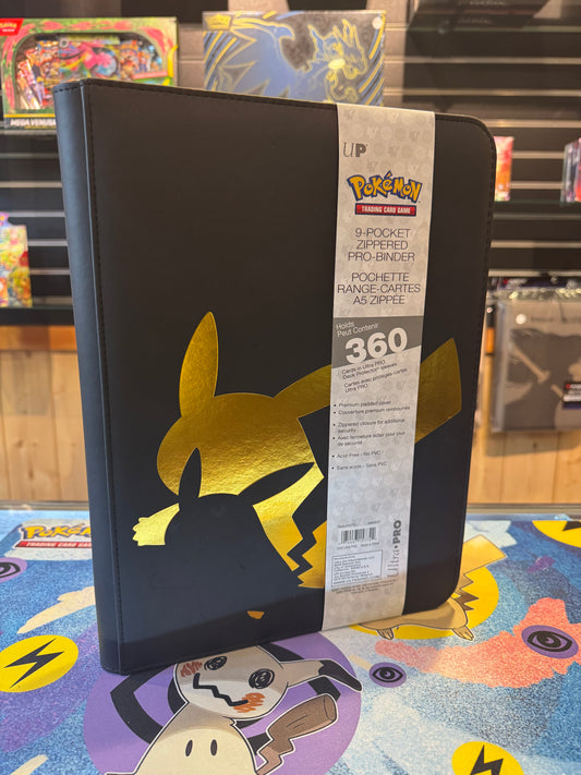 Ultra Pro - Elite Series Pikachu 9 Pocket Zippered PRO-BINDER®