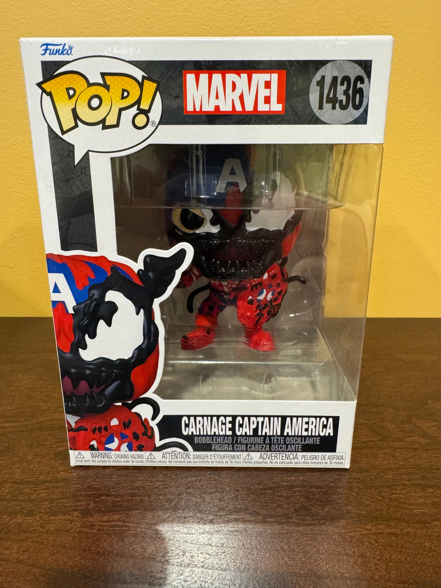 Funko Pop - Marvel - Carnage Captain America #1436