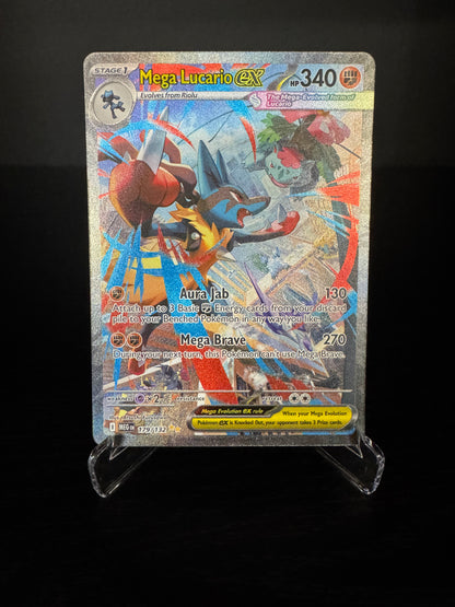 Pokemon TCG - Mega Lucario Ex #179