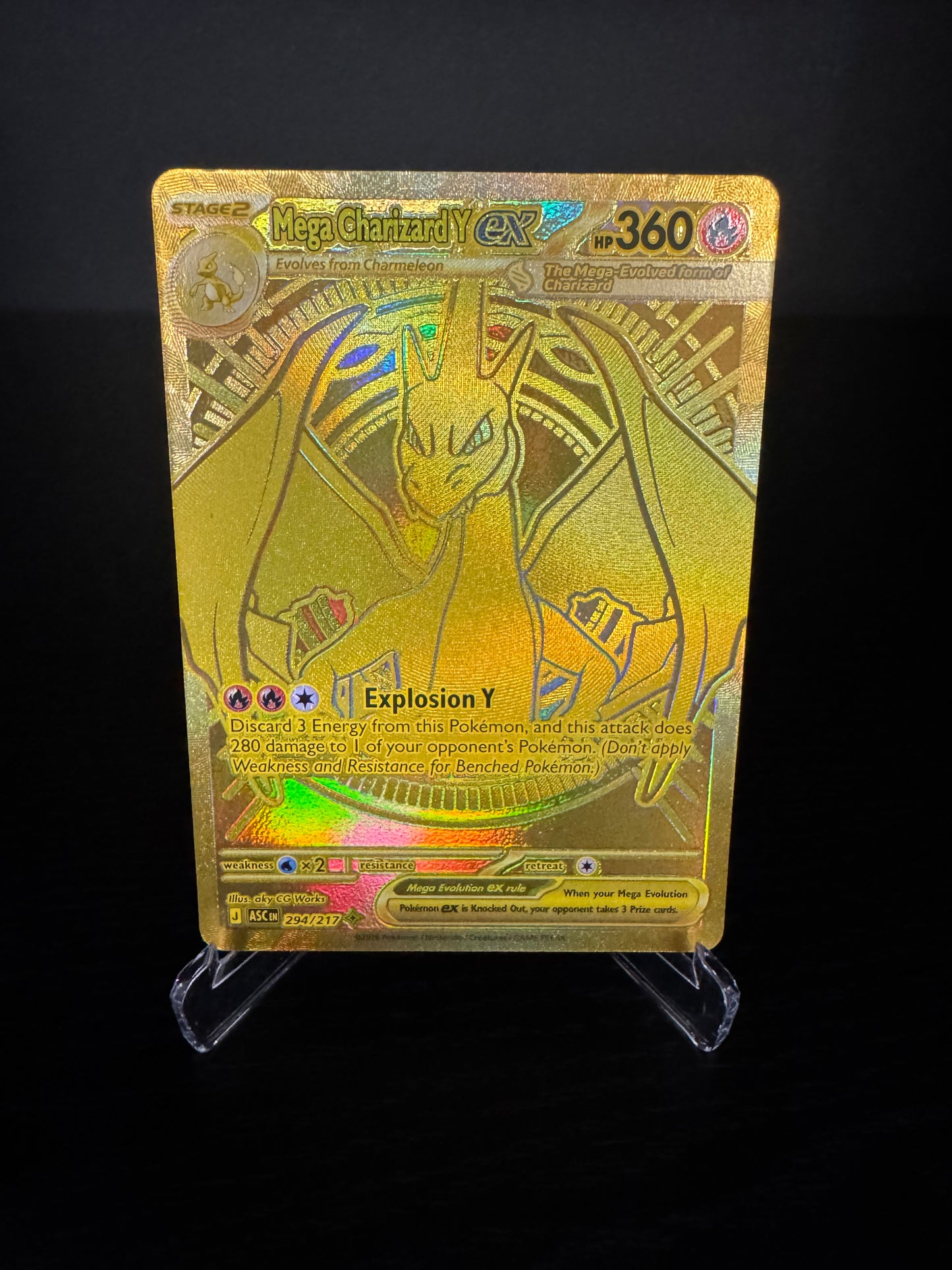 Pokémon TCG - Mega Charizard Y Ex (Mega Hyper Rare)