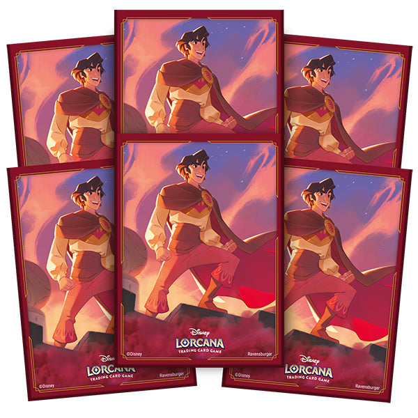 Disney Lorcana - Shimmering Skies Aladdin Deck Sleeves