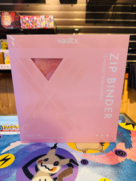 Vault-X 12 Pocket "Just Pink" Edition Binder