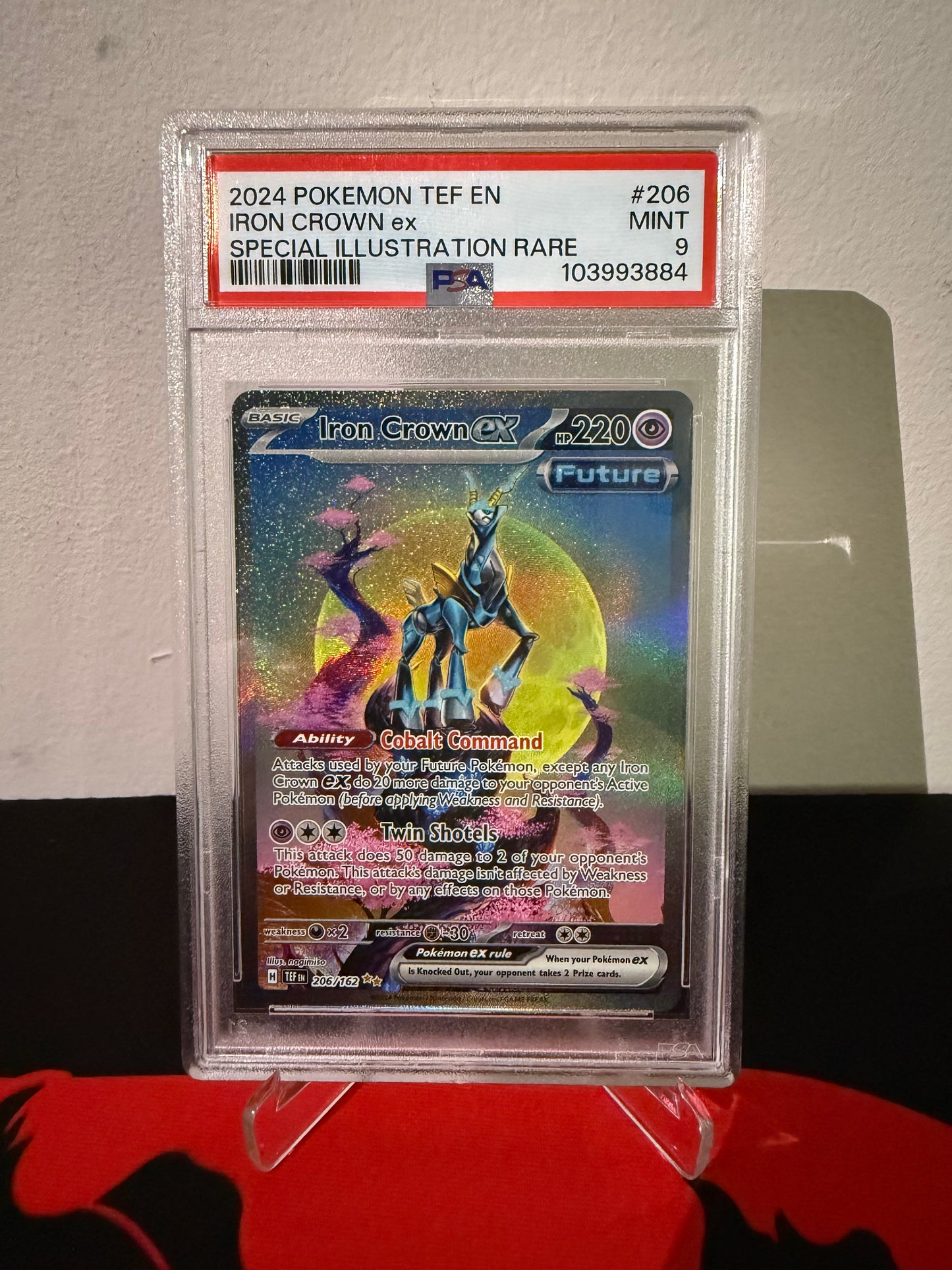 Pokemon TCG - Iron Crown Ex - PSA 9