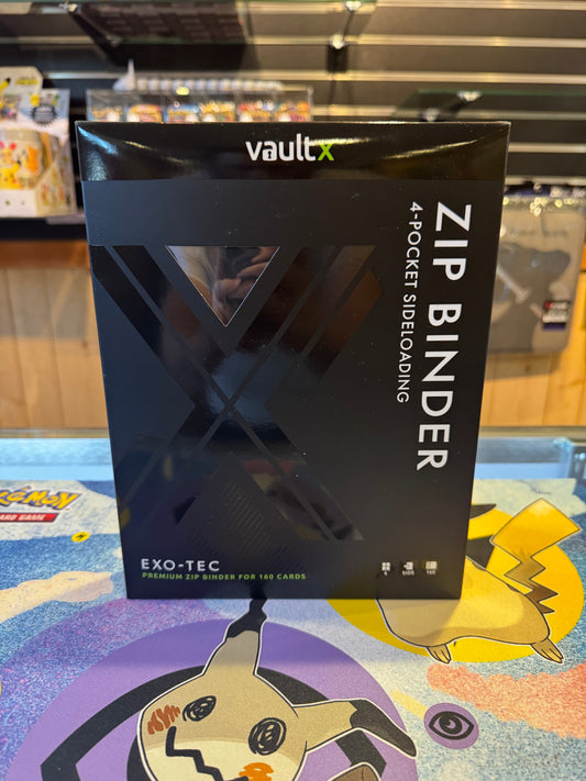 Vault-X 4 Pocket Binder (Black)