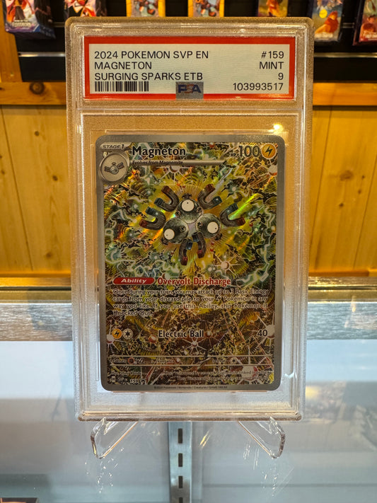 Pokémon TCG - Surging Spark Magneton Promo PSA 9