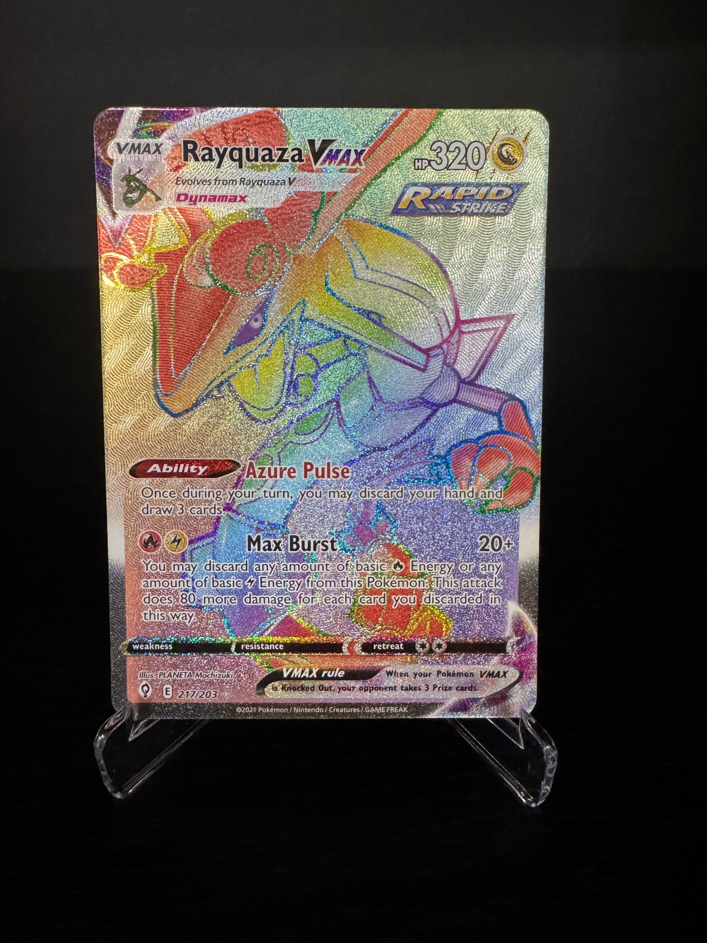 Pokémon TCG - Rayquaza Vmax