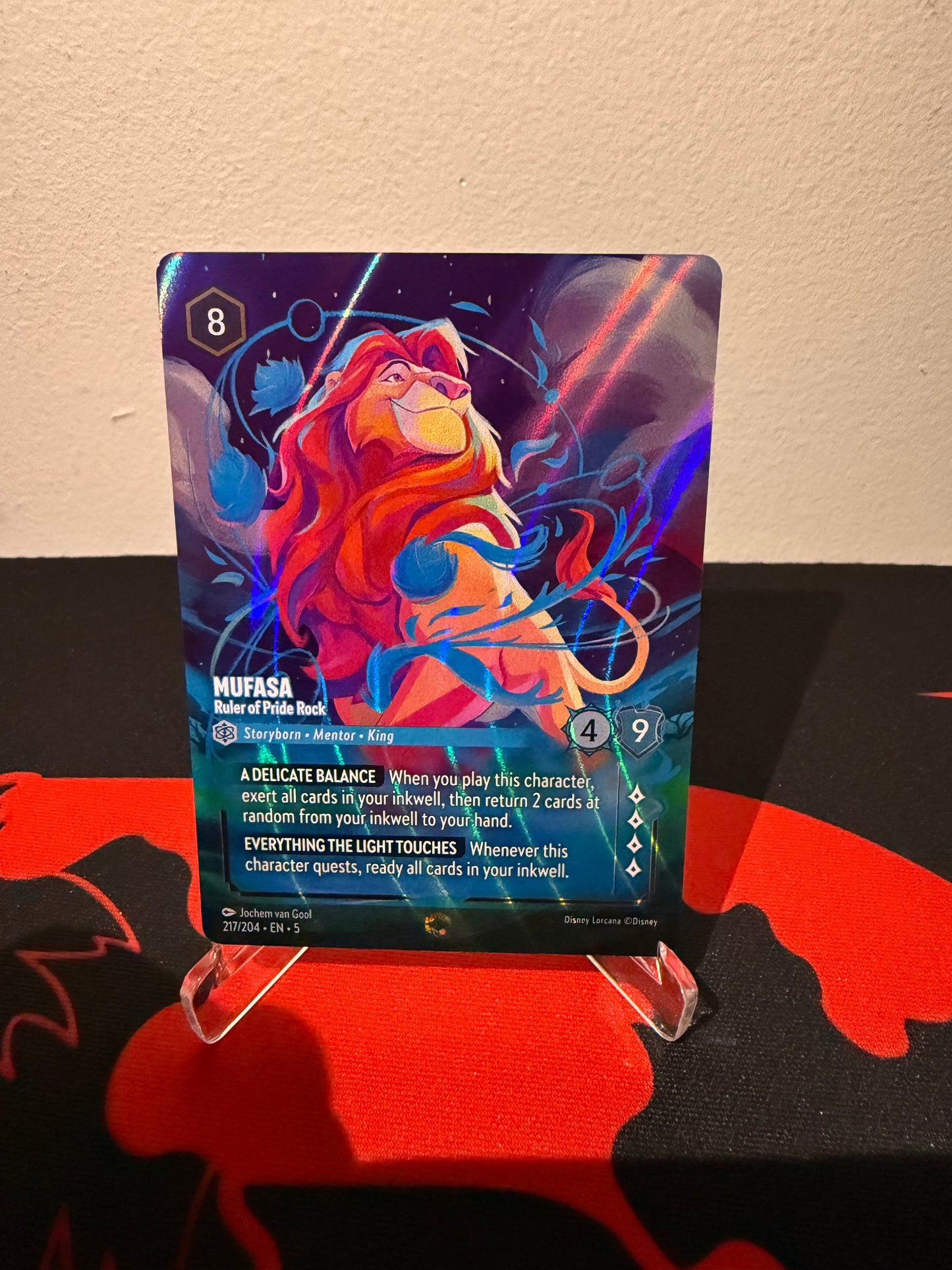 Disney Lorcana - Mufasa Ruler Of Pride Rock (Enchanted)