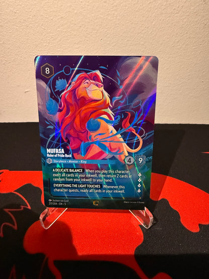 Disney Lorcana - Mufasa Ruler Of Pride Rock (Enchanted)