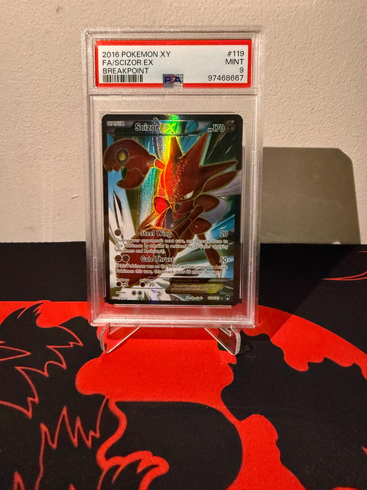 Pokemon TCG - X/Y Breakpoint Scizor Ex - PSA 9