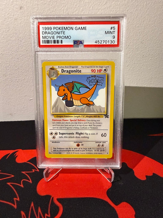 Pokemon TCG - Pokemon The 1st Movie Dragonite - PSA 9