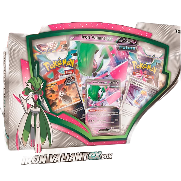 Pokemon TCG - Paradox Rift Iron Valiant Collection Box