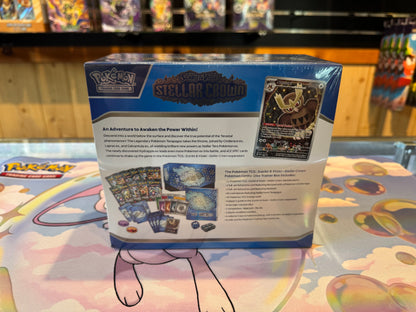 Pokémon TCG - Stellar Crown Elite Trainer Box - Pokémon Center Exclusive (Acrylic Case Option)