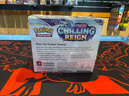 Pokémon TCG - Chilling Regin Booster Box (Acrylic Case Option)