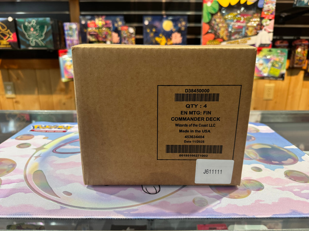 Magic The Gathering - Final Fantasy Commander Deck - Set Of 4 Sealed Case