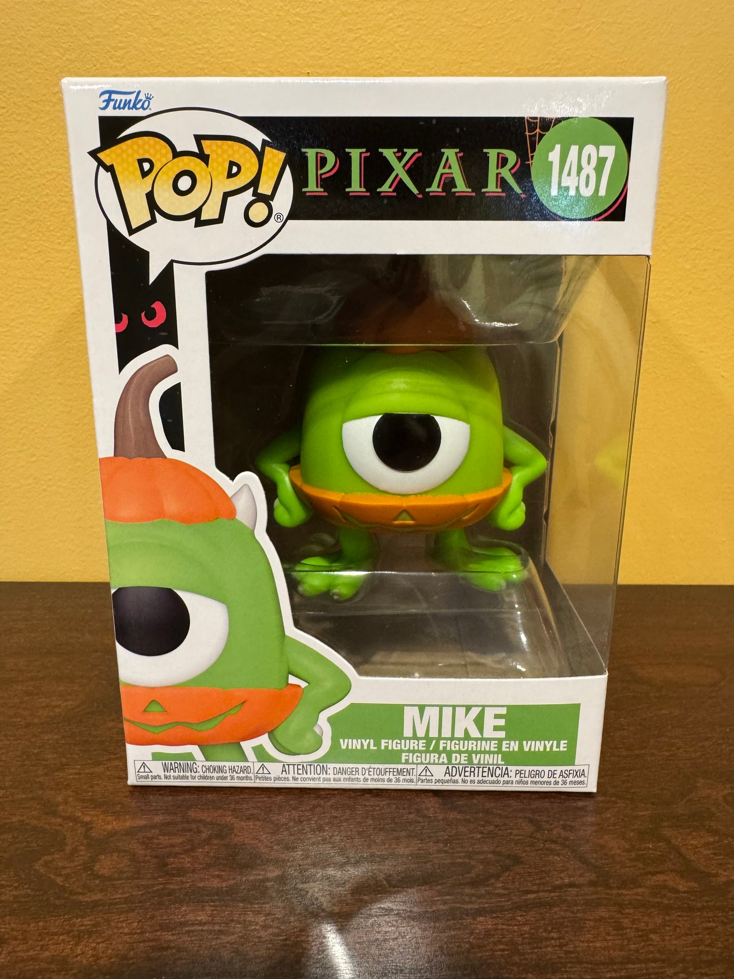 Funko Pop - Pixar Halloween - Mike Wazowski #1487