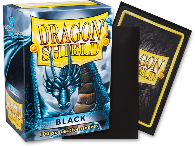 Dragon Shield Sleeves - Standard Classic - Black