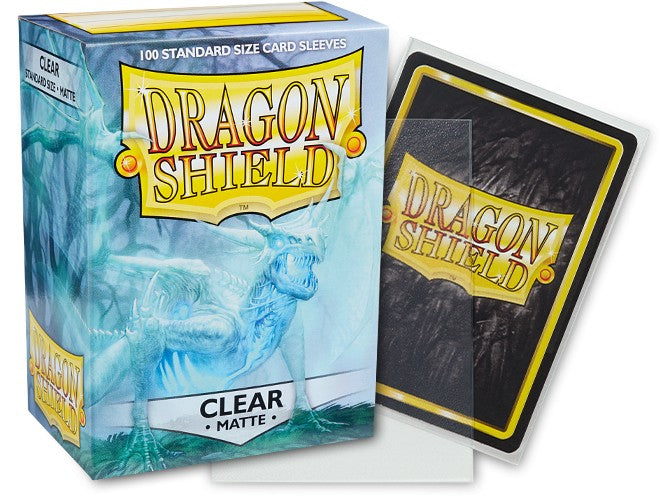 Dragon Shield Sleeves - Standard Matte - Clear